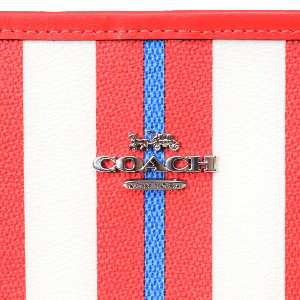 COACH（コーチ） バッグ レザー ストライプ ロゴ ミニ スモール シティ