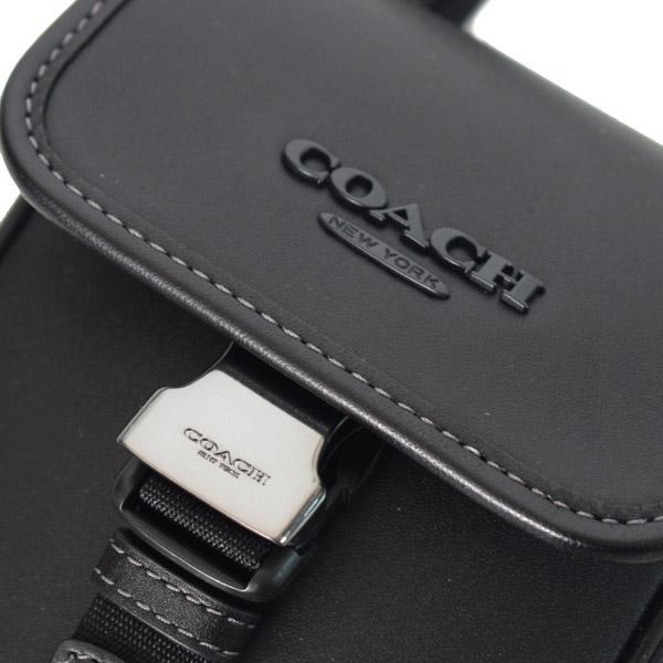 COACH コーチ メンズ スマホショルダー カーフレザー レーサー COACH コーチ メンズ スマホショルダー カーフレザー レーサー