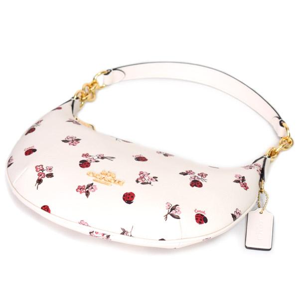 COACH（コーチ） バッグ レザー てんとう虫 フローラル ロゴ プリント