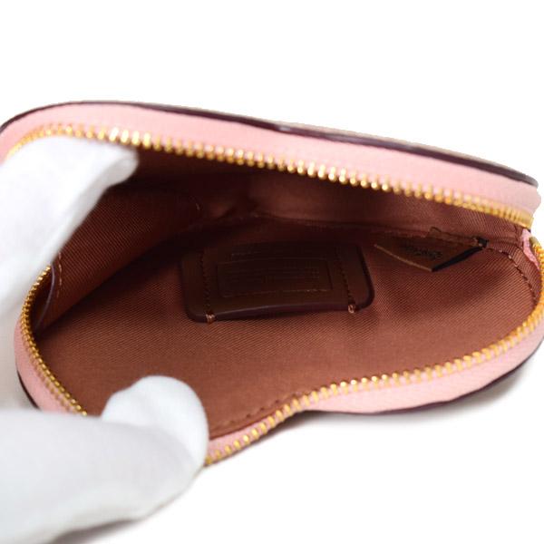COACH（コーチ） マルチポーチ コーティングキャンバス レザー 