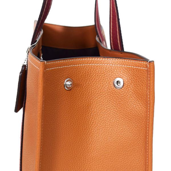 COACH（コーチ） バッグ ぺブルレザー スミス ラージ トート ロゴ