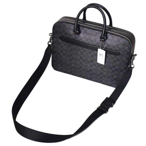 COACH（コーチ） メンズ バッグ コーティングキャンバス レザー
