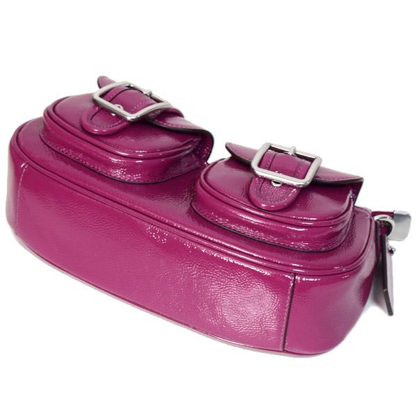 COACH（コーチ） バッグ パテントレザー アシュトン バゲット 2way