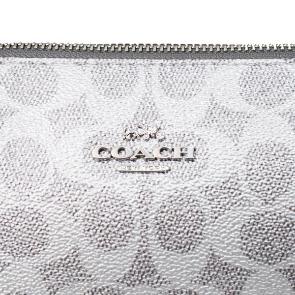 COACH（コーチ） バッグ メタリック コーティングキャンバス レザー