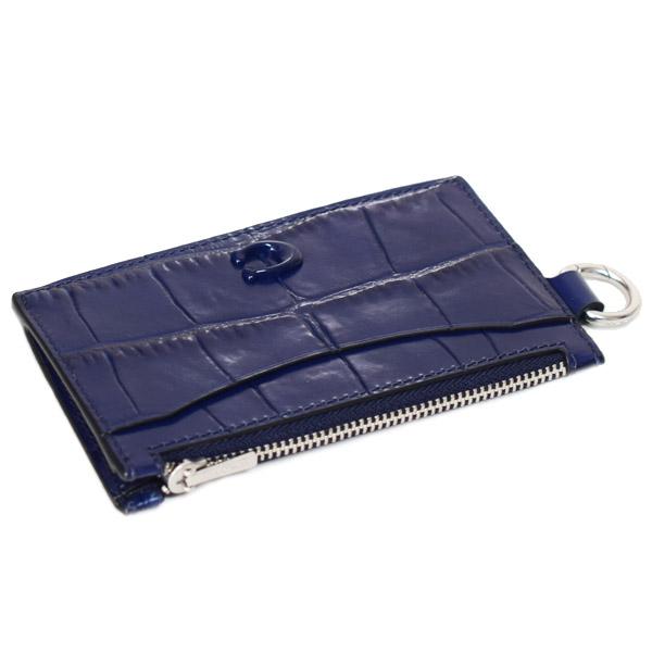 COACH（コーチ） メンズ カードケース クロコダイル エンボスドレザー