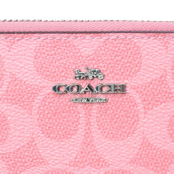 COACH（コーチ） 長財布 コーティングキャンバス レザー シグネチャー