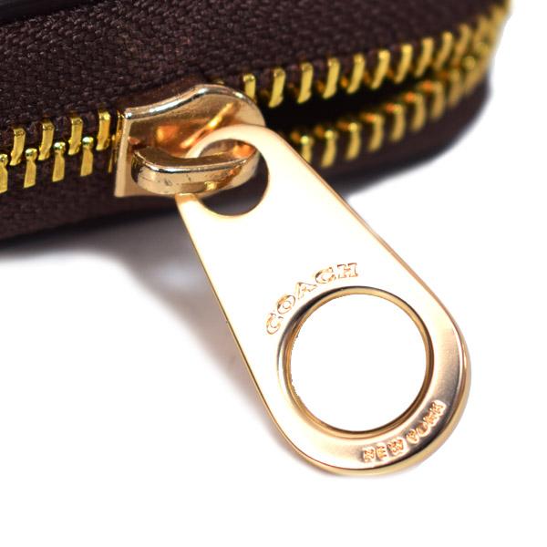 COACH（コーチ） 長財布 コーティングキャンバス レザー シグネチャー