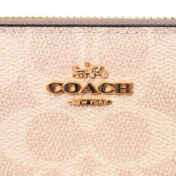 COACH（コーチ） 長財布 コーティングキャンバス レザー シグネチャー