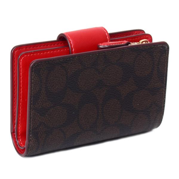 COACH（コーチ） 財布 コーティングキャンバス レザー シグネチャー