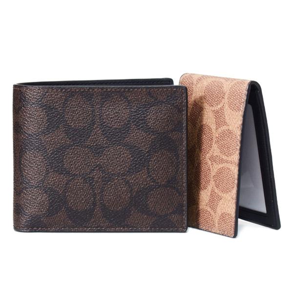 COACH コーチ バッグ 財布 3点セット シグネチャー COACH（コーチ） メンズ 財布 コーティングキャンバス レザー