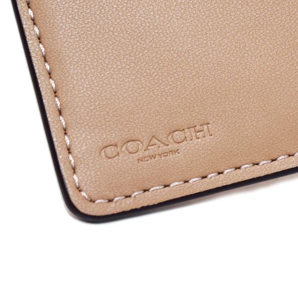 COACH（コーチ） 財布 ペブルレザー シグネチャー スタッズ リベット
