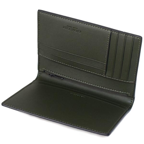 COACH（コーチ） パスポートケース コーティングキャンバス レザー