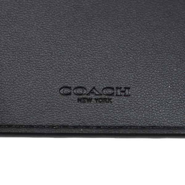 COACH（コーチ） メンズ 財布 コーティングキャンバス レザー