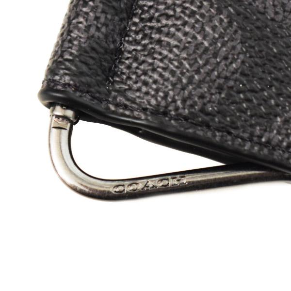 COACH（コーチ） メンズ 財布 コーティングキャンバス レザー