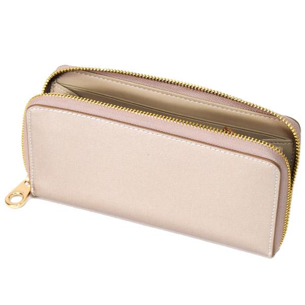COACH（コーチ） 長財布 レザー メタリック キラキラ ロゴ リスト