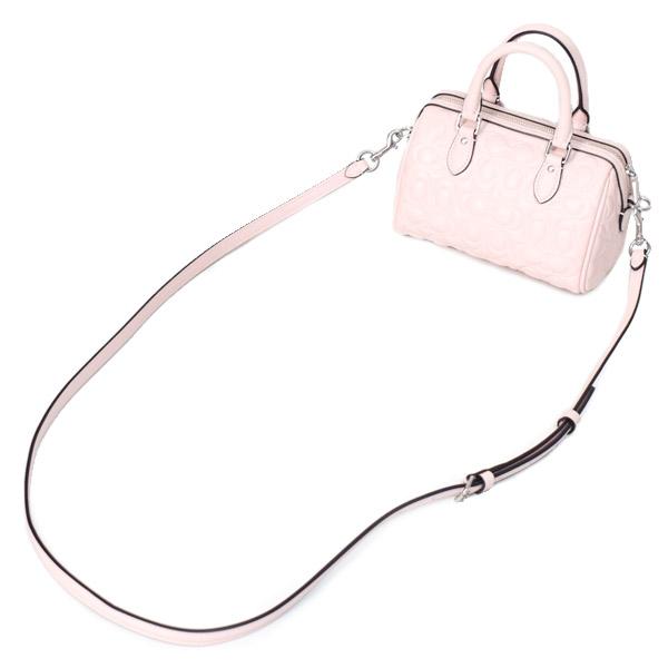 【美品】COACH ショルダーバッグ ホワイト/ピンク 楽天市場】COACH ショルダーバッグ ピンク（ブランドコーチ