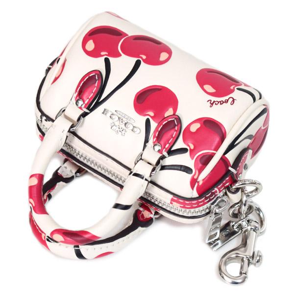 COACH コーチ キーホルダー レザー さくらんぼ チェリー ミニ COACH コーチ キーホルダー レザー さくらんぼ チェリー ミニ