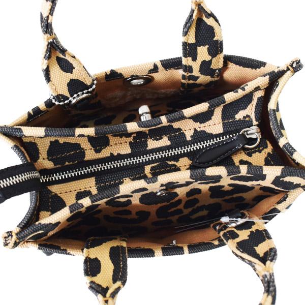 COACH（コーチ） バッグ キャンバス レオパード ヒョウ柄 トート