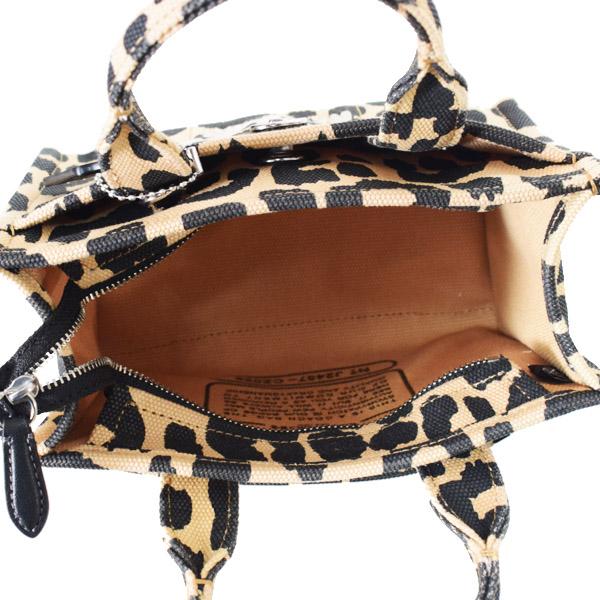 COACH（コーチ） バッグ キャンバス レオパード ヒョウ柄 トート
