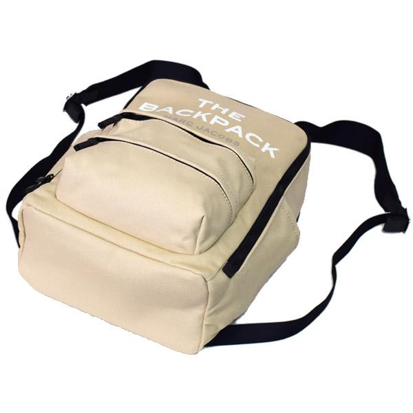 MARC JACOBS ベージュバックパックリュックスナップショット