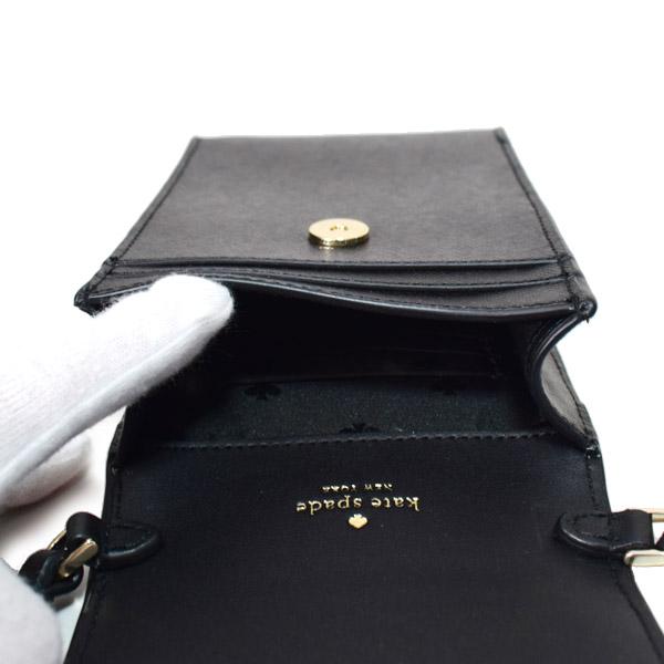 ケイトスペード スマホショルダー katespade レザー ステイシー