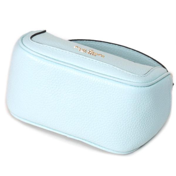 ケイトスペード バッグ katespade レザー マイクロ クロスボディー 2WAY 斜めがけ ショルダー ポシェット ハンドバッグ ブルーグロー K7335