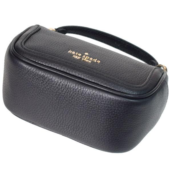 ケイトスペード バッグ katespade レザー マイクロ クロスボディー 2WAY 斜めがけ ショルダー ポシェット ハンドバッグ ブラック K7335 kate spade NEW YORK（ケイト・スペード ニューヨーク） ケイト