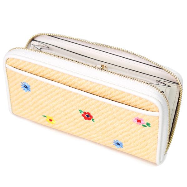 kate spade NEW YORK ケイトスペード 長財布 katespade ストロー