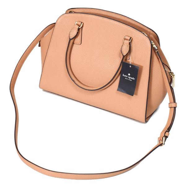 ケイトスペード バッグ katespade ペブルレザー カイラ ロゴ サッチェル 2way 斜めがけ ショルダー ハンドバッグ クラシックサドル KF526 kate spade NEW YORK（ケイト・スペード ニューヨーク） ケイト
