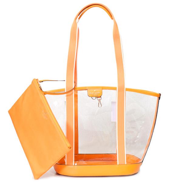 Kate Spade クリアトートバッグ ポーチ付 kate spade NEW YORK（ケイト・スペード ニューヨーク） ケイト