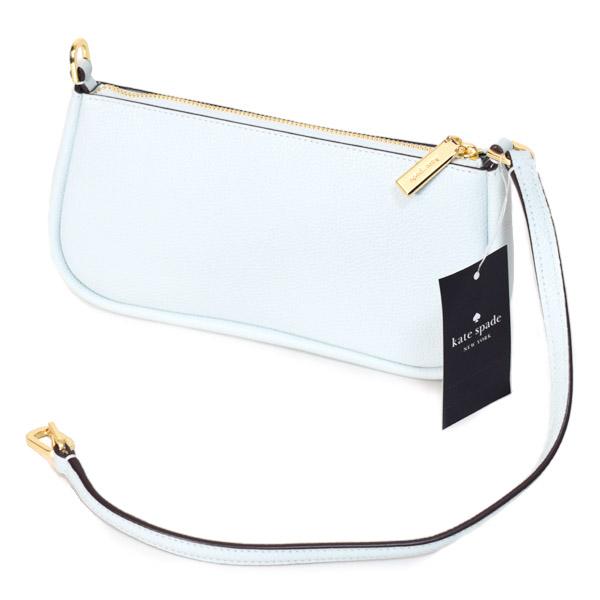 ケイトスペード バッグ katespade ペブルレザー ケイラ ロゴ コンバーチブル リストレット スモール ショルダー ハンドバッグ ヘイジーモーニング KK057_1