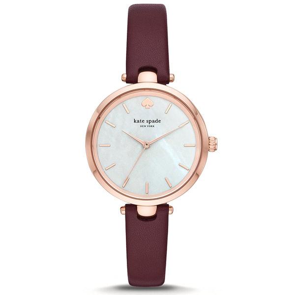 【アメリカ購入】 Kate spade/腕時計/レディース/ピアスセット kate spade NEW YORK ケイトスペード 時計 katespade レザー
