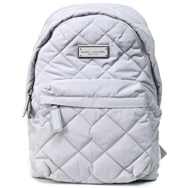 MARC JACOBS キルティング ナイロン リュック バックパック グレー MARC JACOBS（マーク・ジェイコブス） バッグ ナイロンキルティング