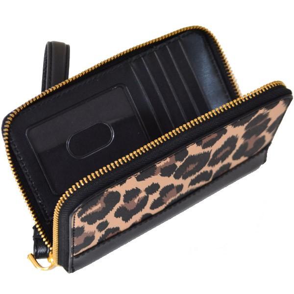 【新品】即発 マークジェイコブス 二つ折り財布 ミニ　レオパード MARC BY MARC JACOBS（マーク バイ マーク ジェイコブス） 長財布