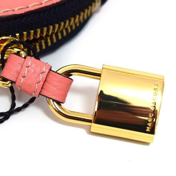 レディース MARC JACOBS キルテッドレザー ゴールドチェーン 南京錠