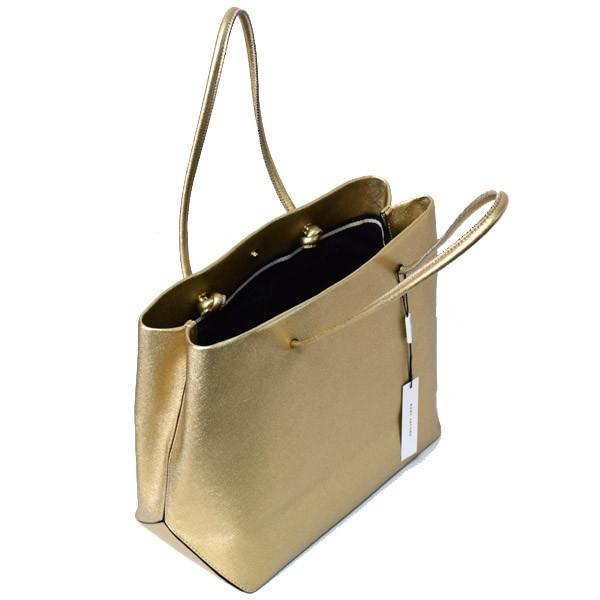 MARC BY JACOBS マークジェイコブス バッグ カウレザー メタリック 