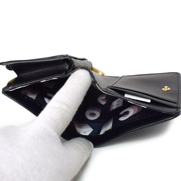 マークジェイコブス ミニ財布 ブラック マーク ジェイコブス MARC JACOBS マークジェイコブス 二つ折り