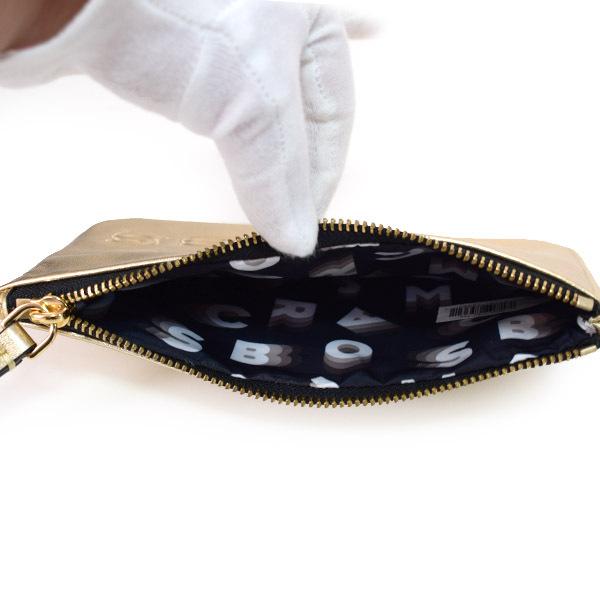 マークジェイコブス ポーチ MARC JACOBS レザー フラッシュ ロゴ