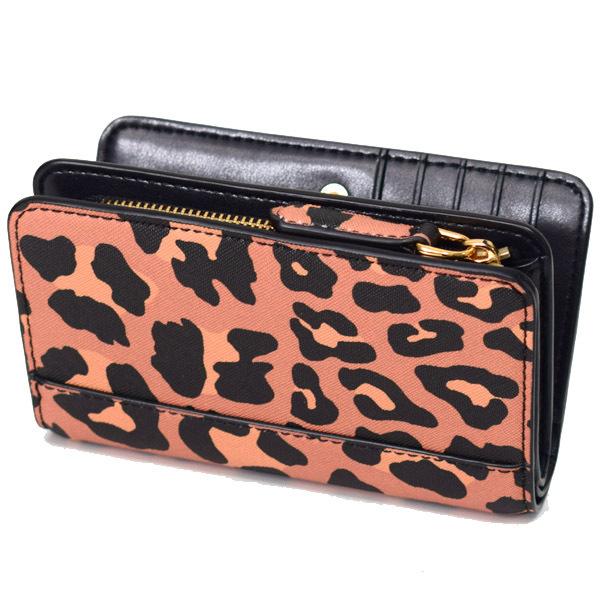 MARC JACOBS マークジェイコブス 財布 PVC レザー レオパード MARC JACOBS マークジェイコブス 財布 PVC レザー レオパード