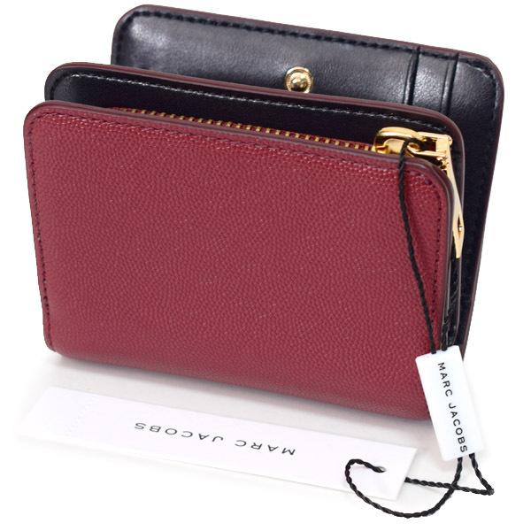 marc jacobs 2つ折り財布 MARC JACOBS（マーク・ジェイコブス） コンパクト財布 レザー ロゴ