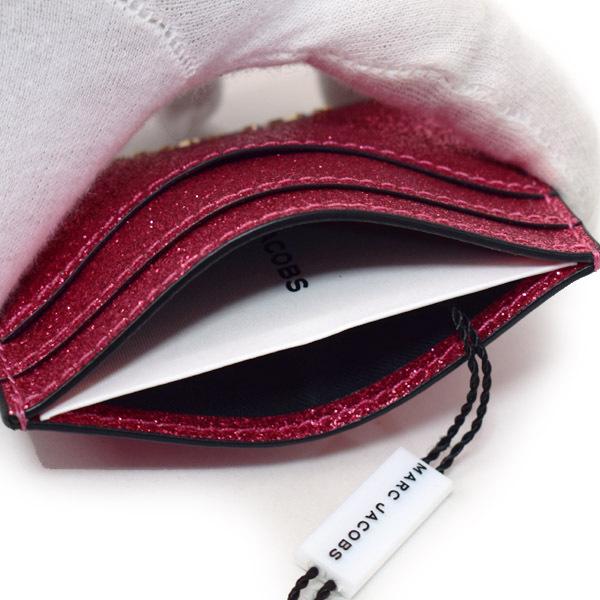 MARC JACOBS マークジェイコブス カードケース PVC グリッター