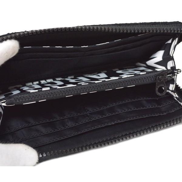 ストラップ付 ラウンドジップ 長財布 ラウンドファスナー マーク