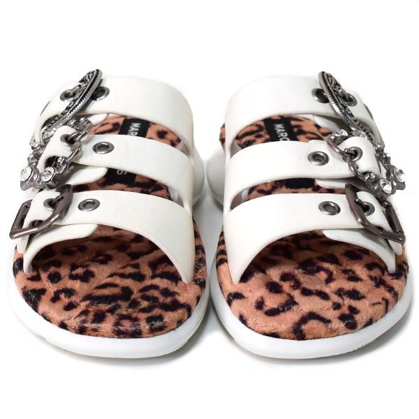 MARC BY JACOBS マークジェイコブス 靴 カーフレザー ファー ヒョウ柄 