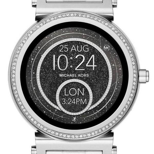 【新品!!】マイケルコース ☆ 腕時計 スマートウォッチ ソフィー シルバー マイケルコース/Michael Kors/腕時計/レディース/SOFIE/ソフィー