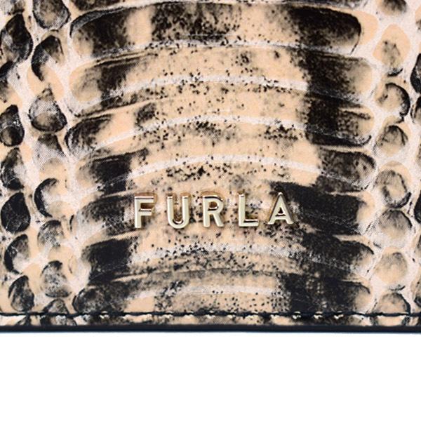 FURLA フルラ カードケース パイソン レザー 名刺入れ 定期入れ