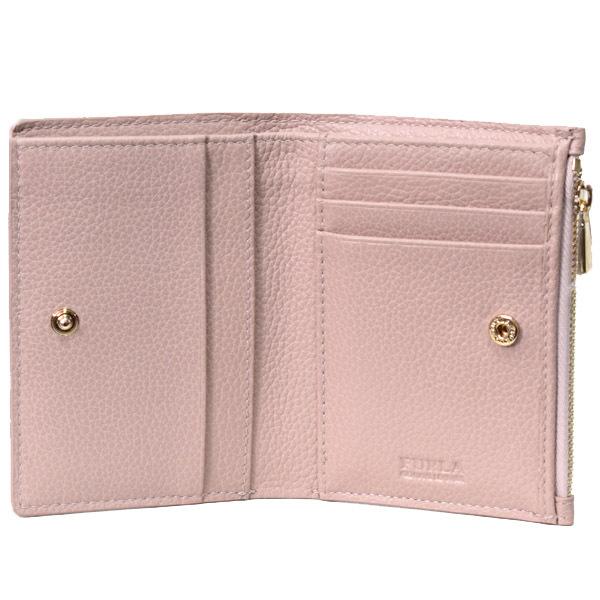 FURLA（フルラ） 財布 レザー リッツィ ロゴ 二つ折り コンパクト財布