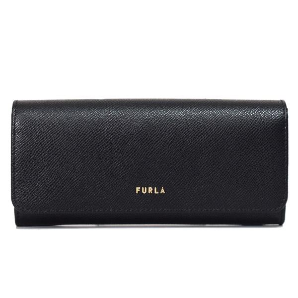 FURLA（フルラ） 長財布 レザー ロゴ クラシック フラップ XL バイ