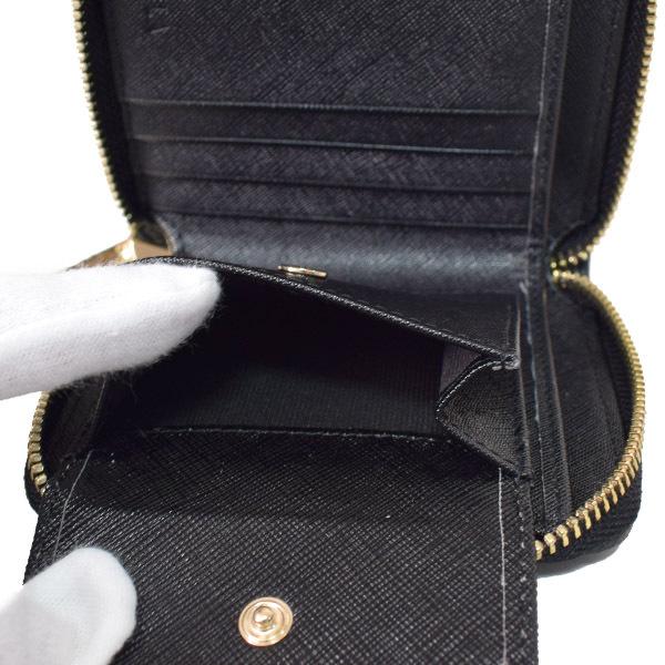 FURLA（フルラ） 財布 デニム アーチロゴ ジップ コンパクト 二つ折り