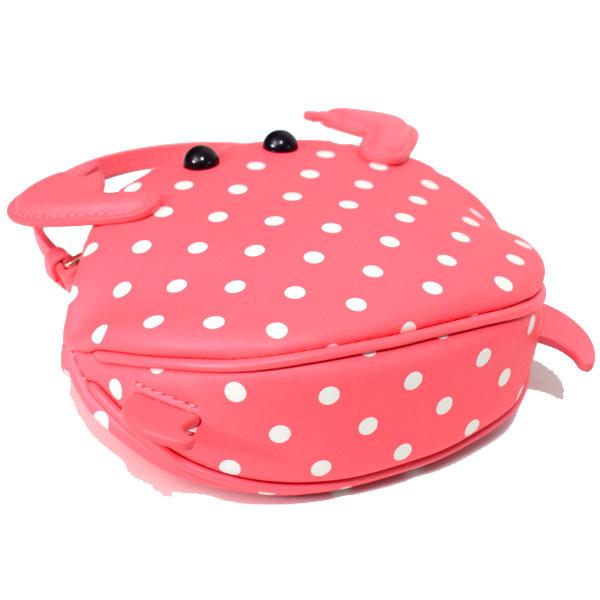 ケイトスペード　蟹　カニさんコインケース　ポーチ　ドット　水玉　チャーム kate spade NEW YORK ケイトスペード 小銭入れ katespade レザー