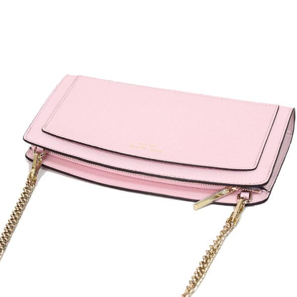 ケイトスペード バッグ katespade グレインレザー マルゴー チェーン イースト ウェスト クロスボディー 2WAY 斜めがけ ショルダー クラッチ バッグ チュチュピンク PWRU7303 kate spade NEW YORK（ケイト・スペード ニューヨーク） ケイト